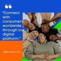 Connect with consumers worldwide through our digital platform